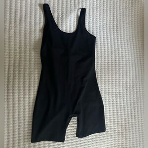 Girlfriend Collective Black Bodysuit